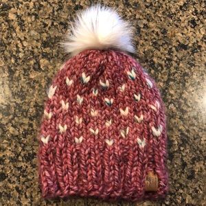 Hand knit toque